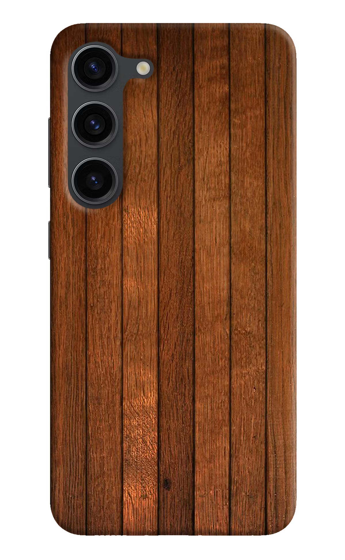 Wooden Artwork Bands Samsung S23 Plus Hard Case Back Cover by Casekaro