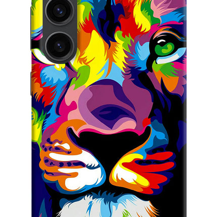 Lion Samsung S23 Plus Hard Case Back Cover by Casekaro