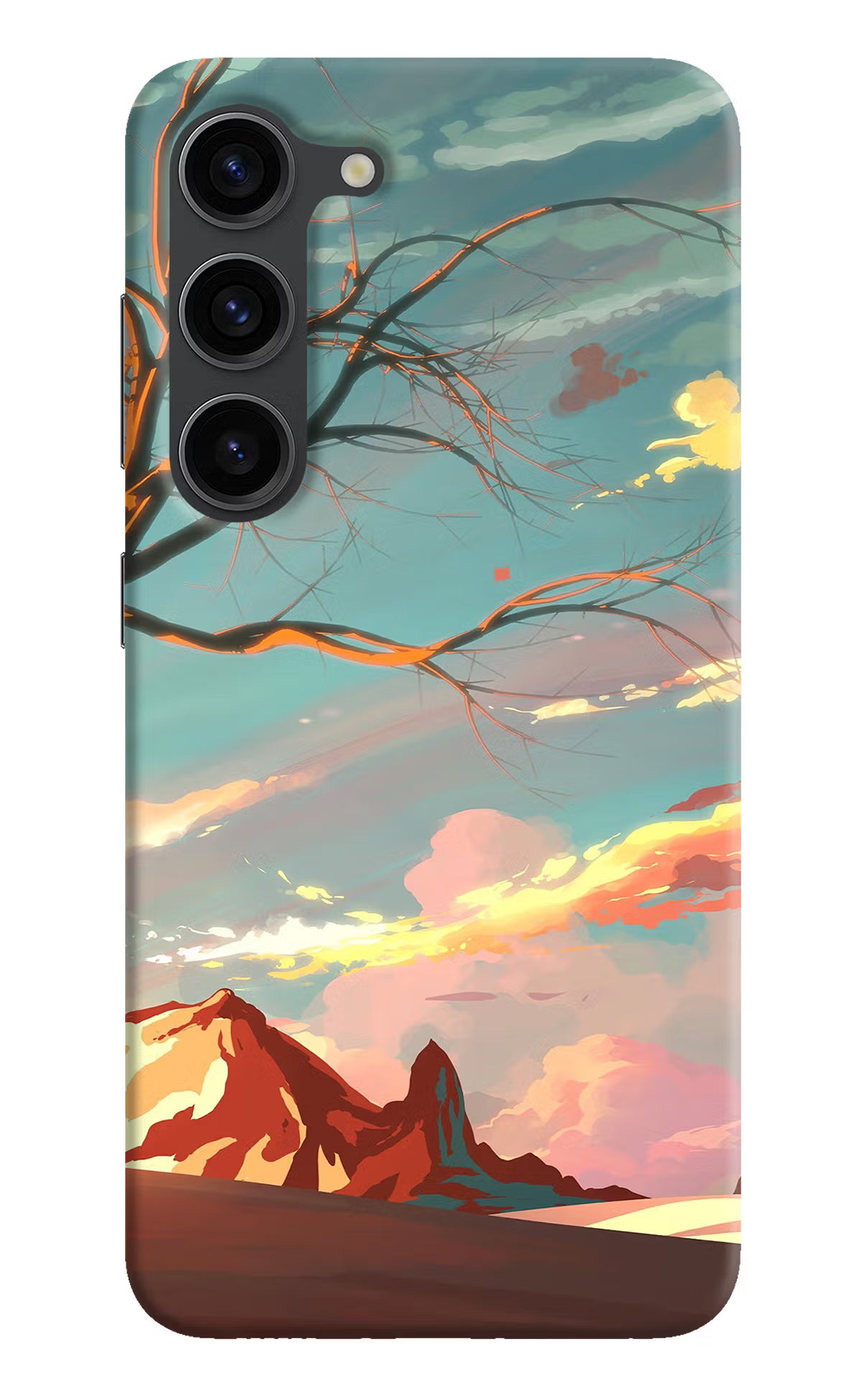 Scenery Samsung S23 Plus Hard Case Back Cover by Casekaro