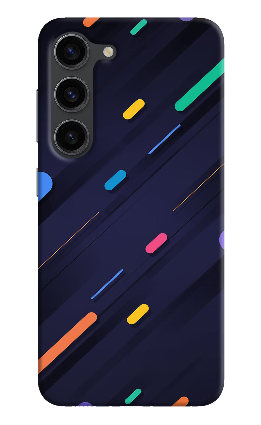 Abstract Design Samsung S23 Plus Back Cover, Hard case