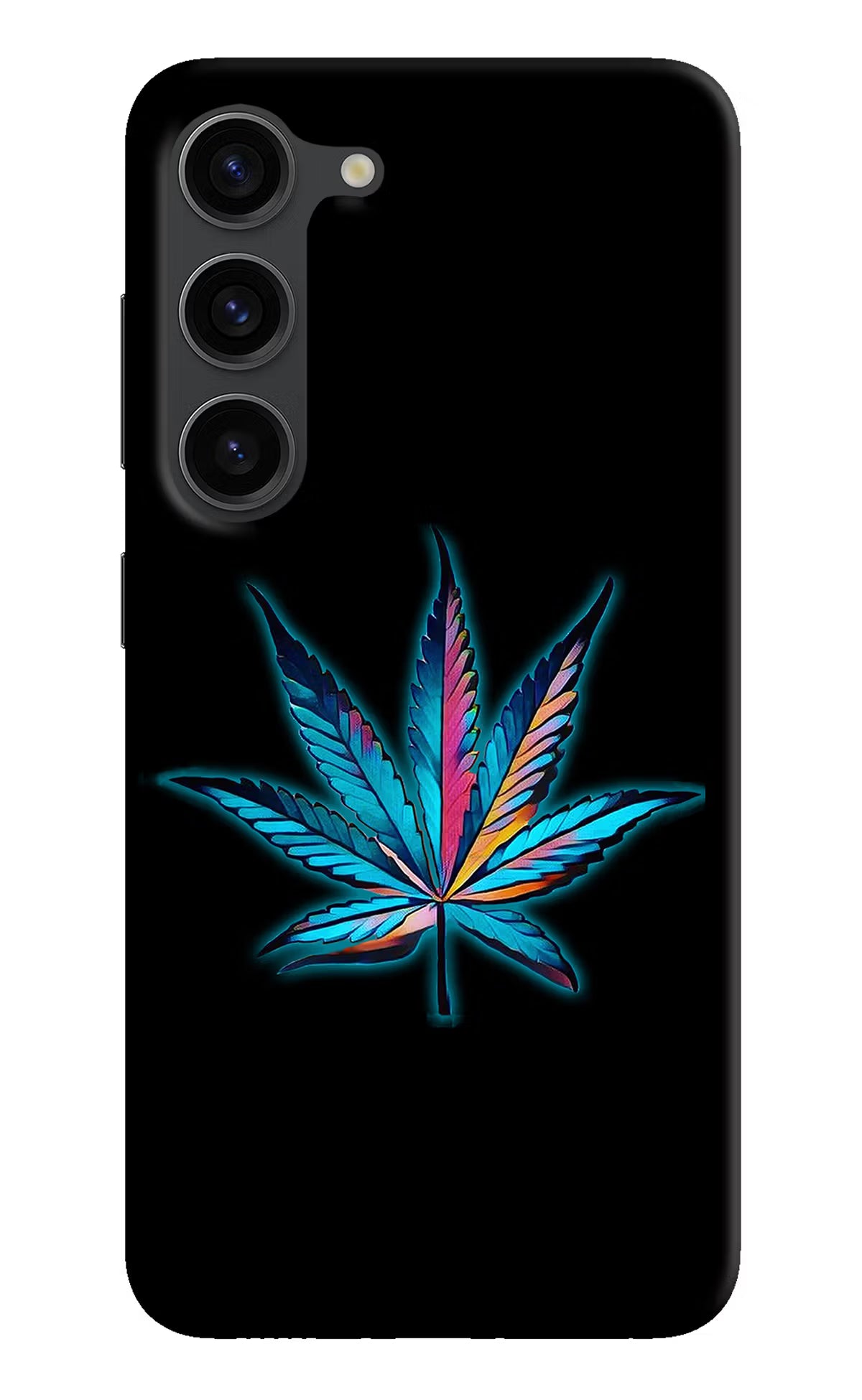 Weed Samsung S23 Plus Hard Case Back Cover by Casekaro