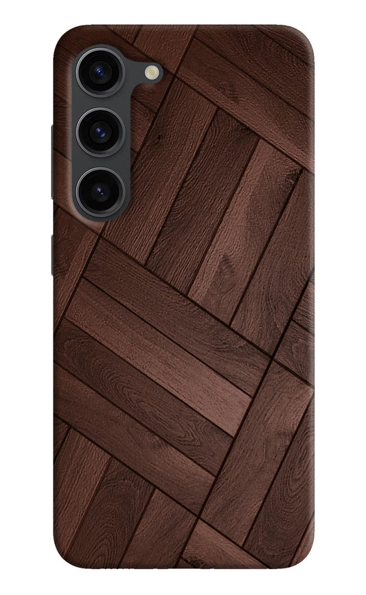 Wooden Texture Design Samsung S23 Plus Hard Case Back Cover by Casekaro