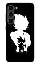Goku Shadow Samsung S23 Plus Hard Case Back Cover by Casekaro