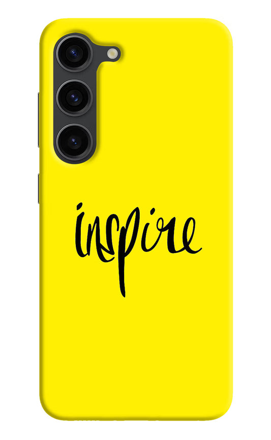 Inspire Samsung S23 Plus Hard Case Back Cover by Casekaro