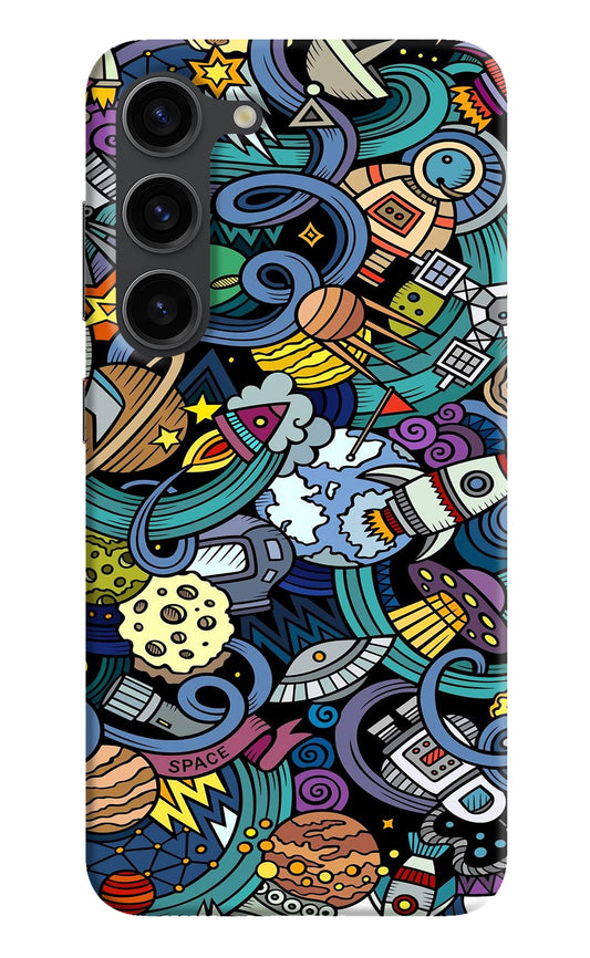Space Abstract Samsung S23 Plus Back Cover