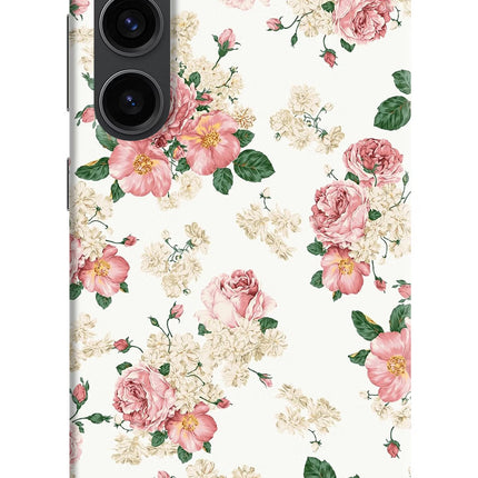 Flowers Samsung S23 Plus Hard Case Back Cover by Casekaro