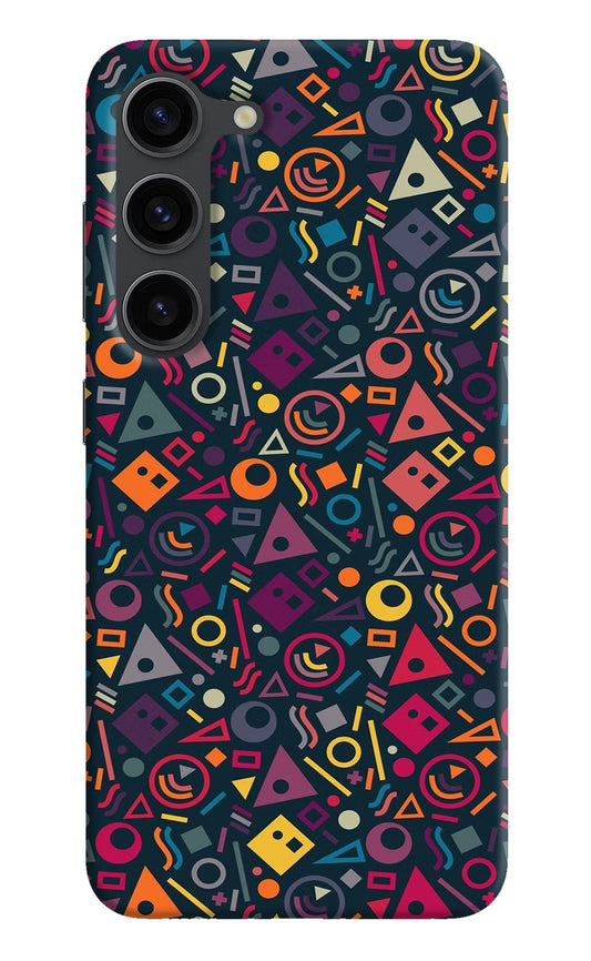Geometric Abstract Samsung S23 Plus Hard Case Back Cover by Casekaro