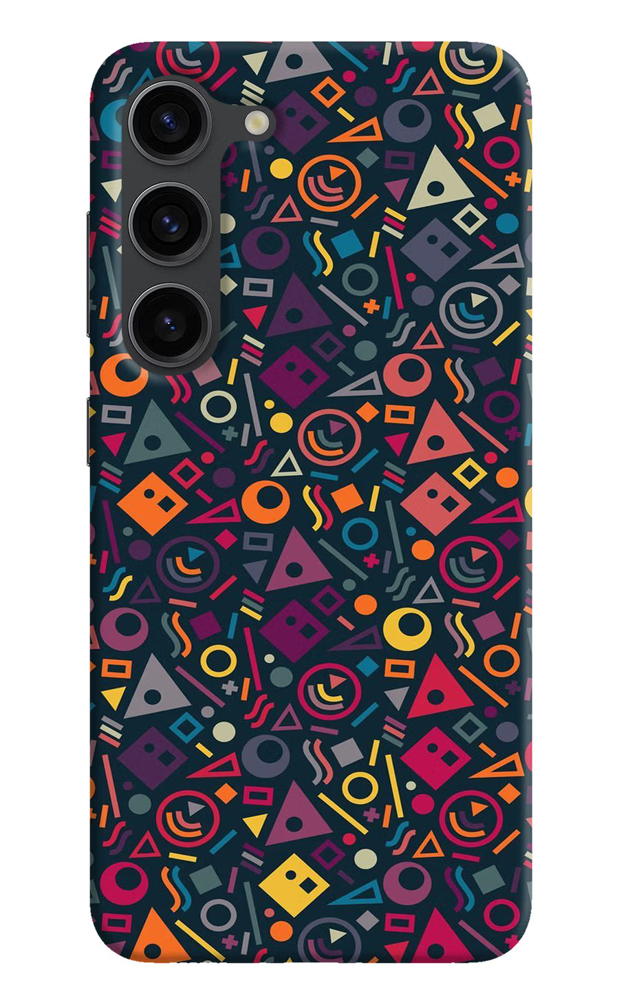 Geometric Abstract Samsung S23 Plus Back Cover, Hard case