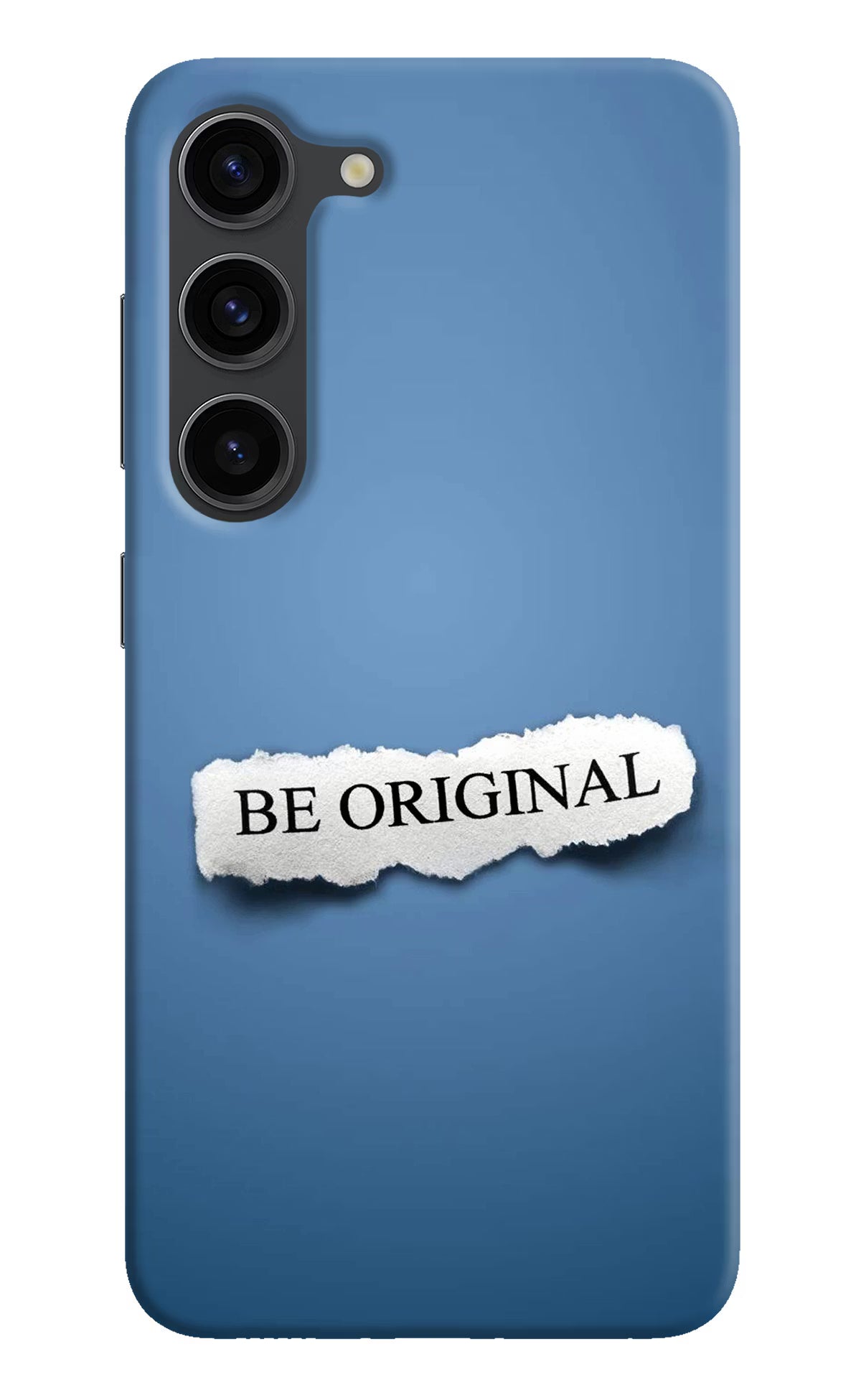 Be Original Samsung S23 Plus Hard Case Back Cover by Casekaro