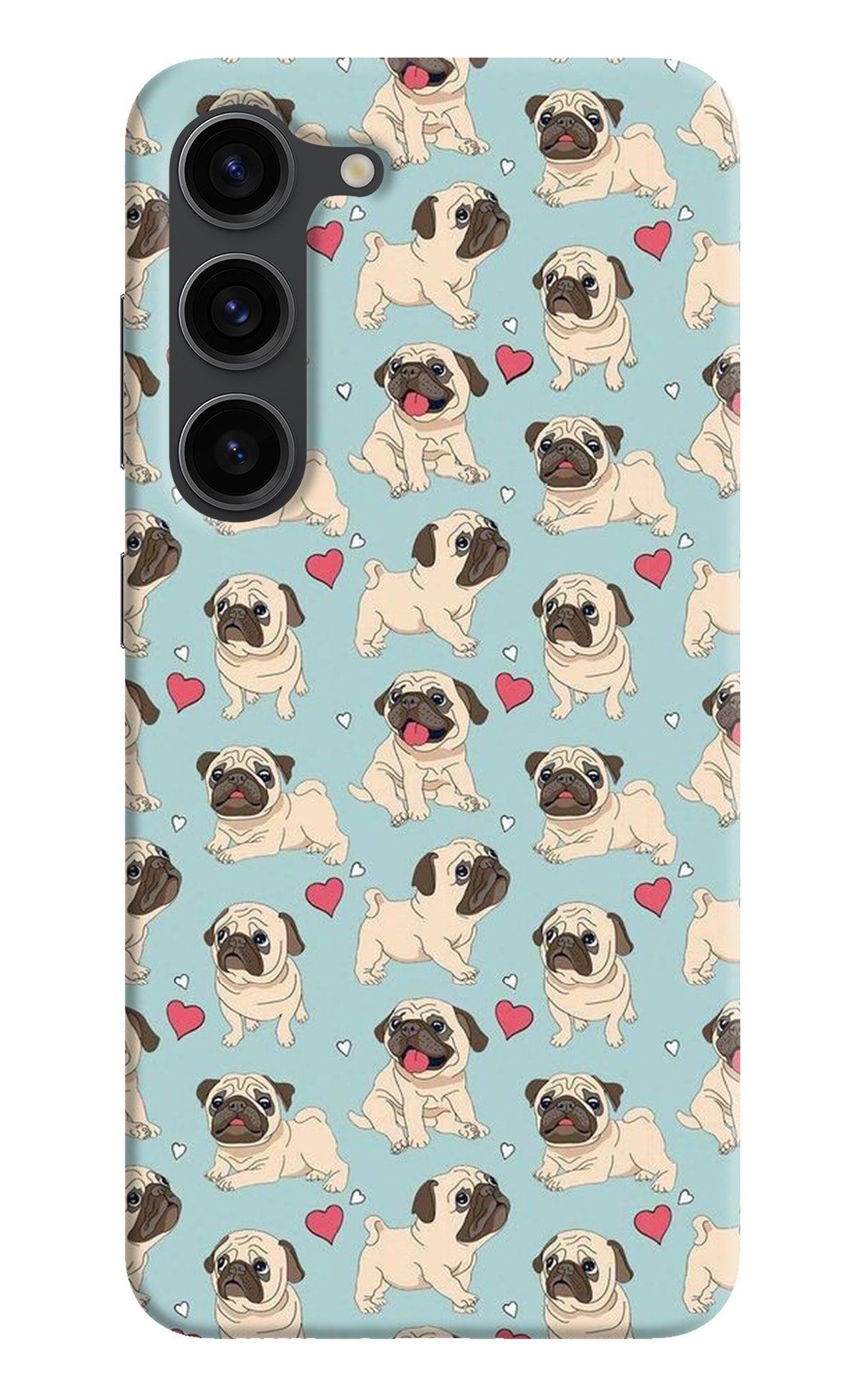 Pug Dog Samsung S23 Plus Back Cover
