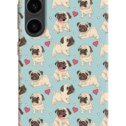 Pug Dog Samsung S23 Plus Hard Case Back Cover by Casekaro