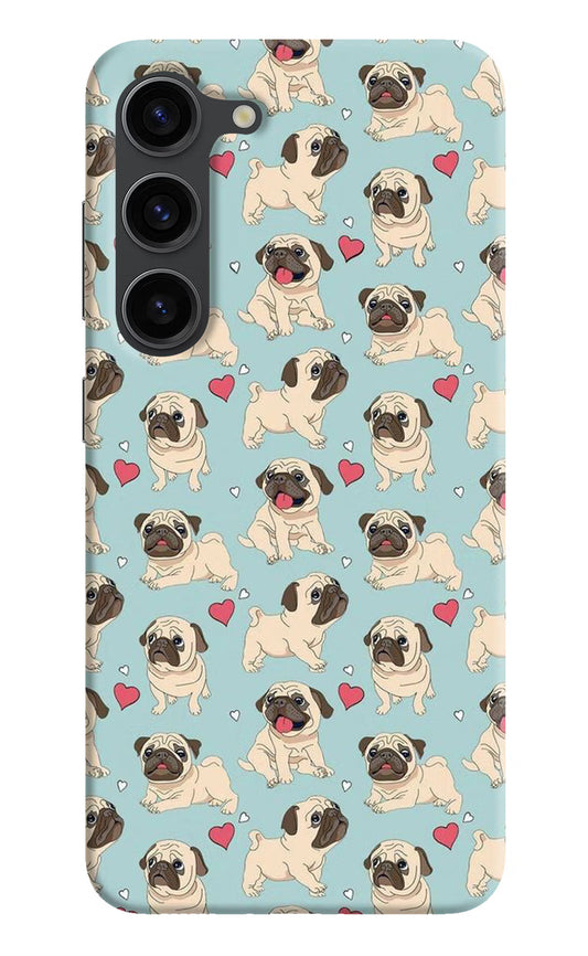 Pug Dog Samsung S23 Plus Hard Case Back Cover by Casekaro