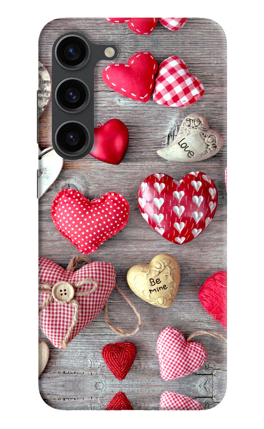 Love Wallpaper Samsung S23 Plus Hard Case Back Cover by Casekaro
