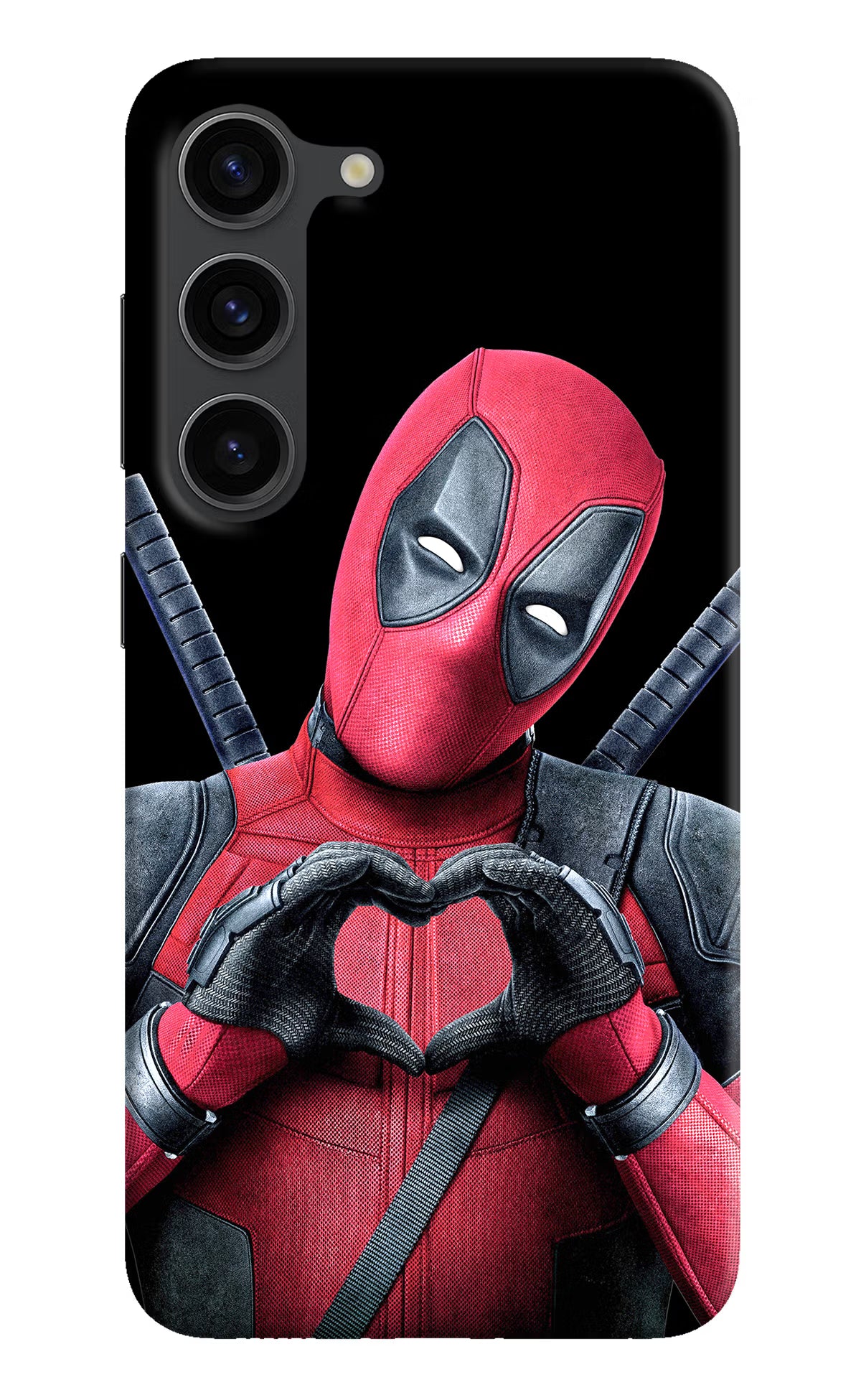 Deadpool Samsung S23 Plus Hard Case Back Cover by Casekaro
