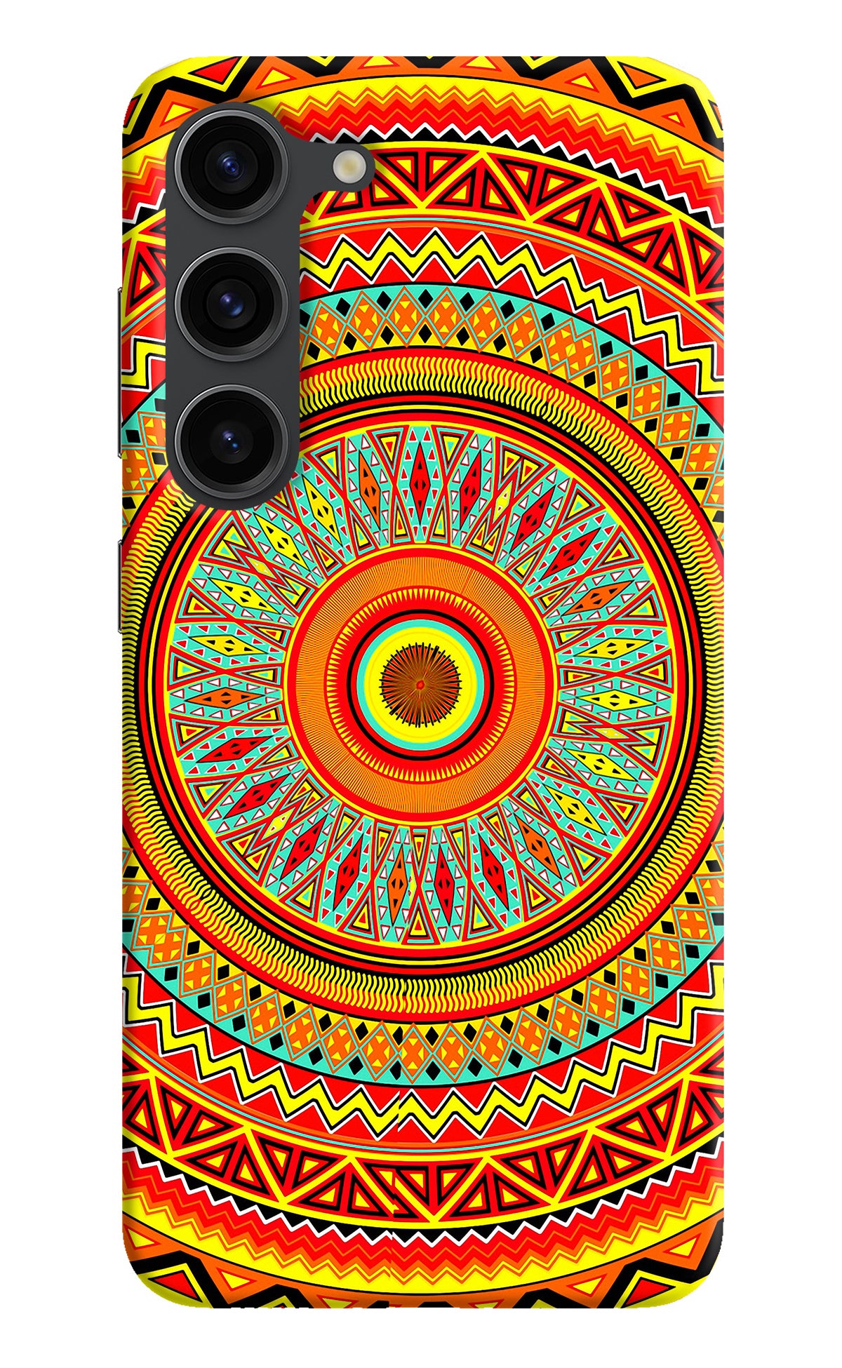 Mandala Pattern Samsung S23 Plus Back Cover