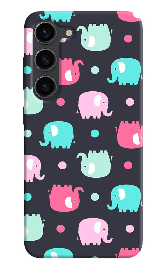 Elephants Samsung S23 Plus Hard Case Back Cover by Casekaro