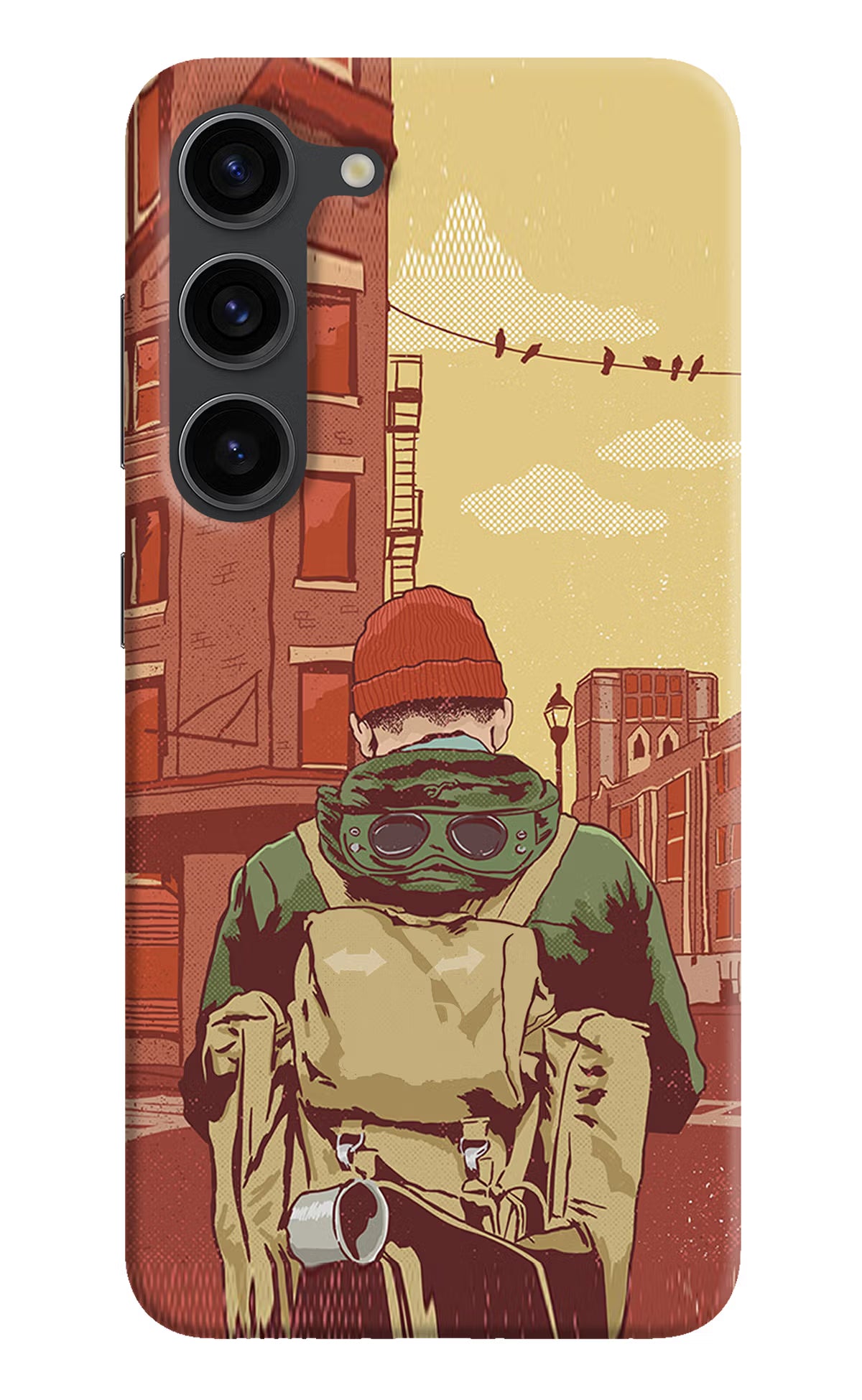 Adventurous Samsung S23 Plus Hard Case Back Cover by Casekaro