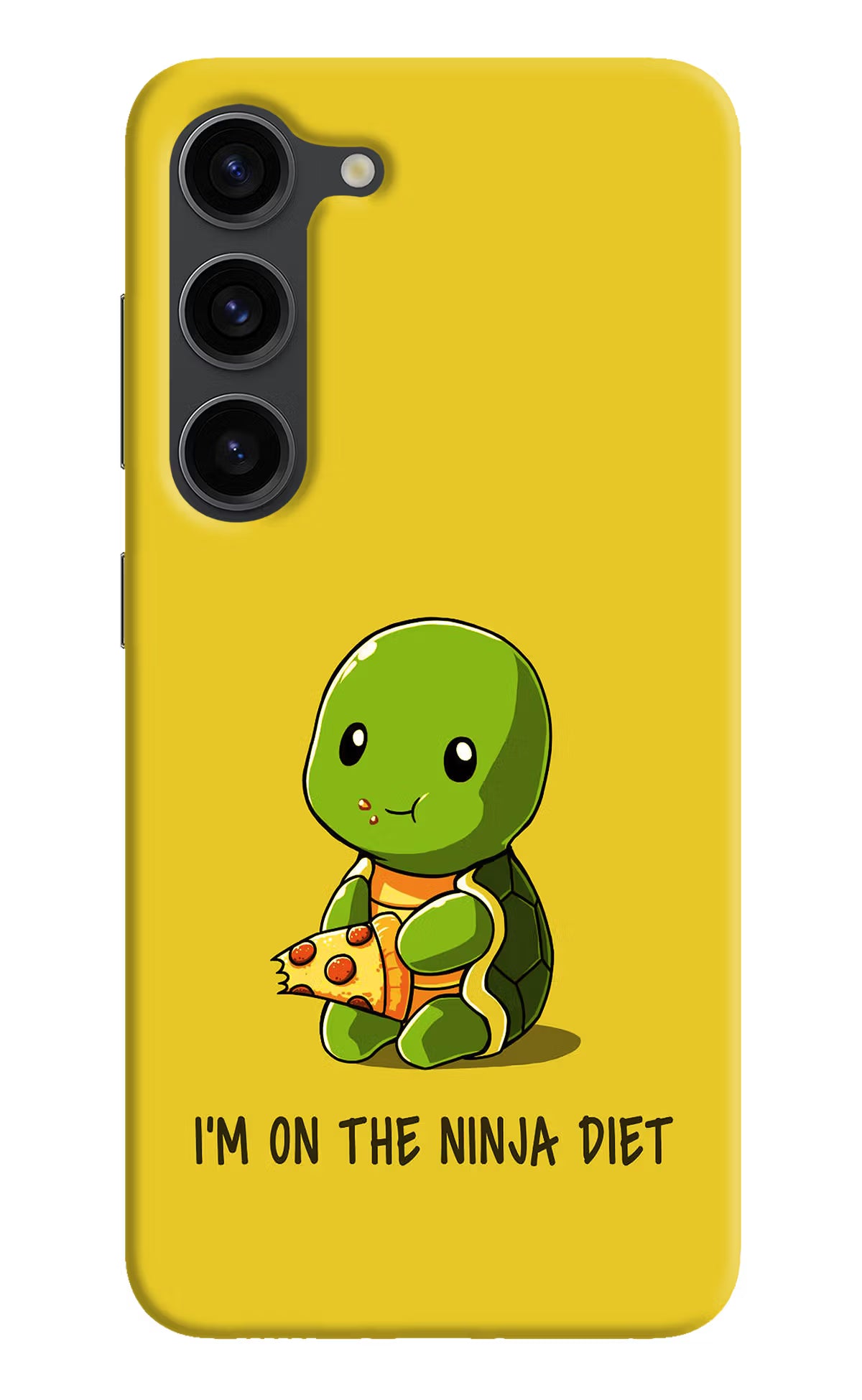 I'm on Ninja Diet Samsung S23 Plus Hard Case Back Cover by Casekaro