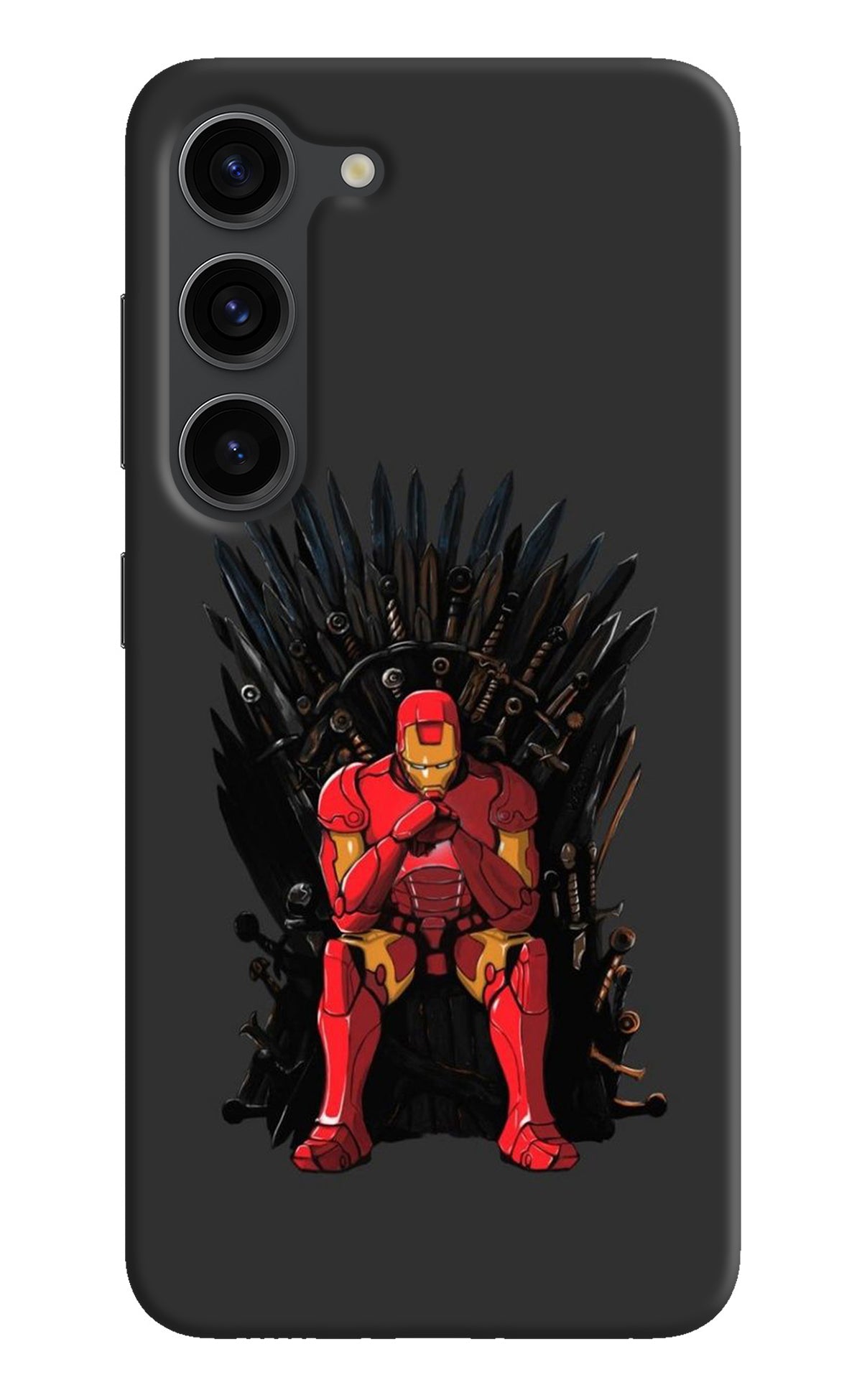 Ironman Throne Samsung S23 Plus Back Cover