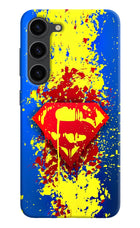 Superman logo Samsung S23 Plus Hard Case Back Cover by Casekaro