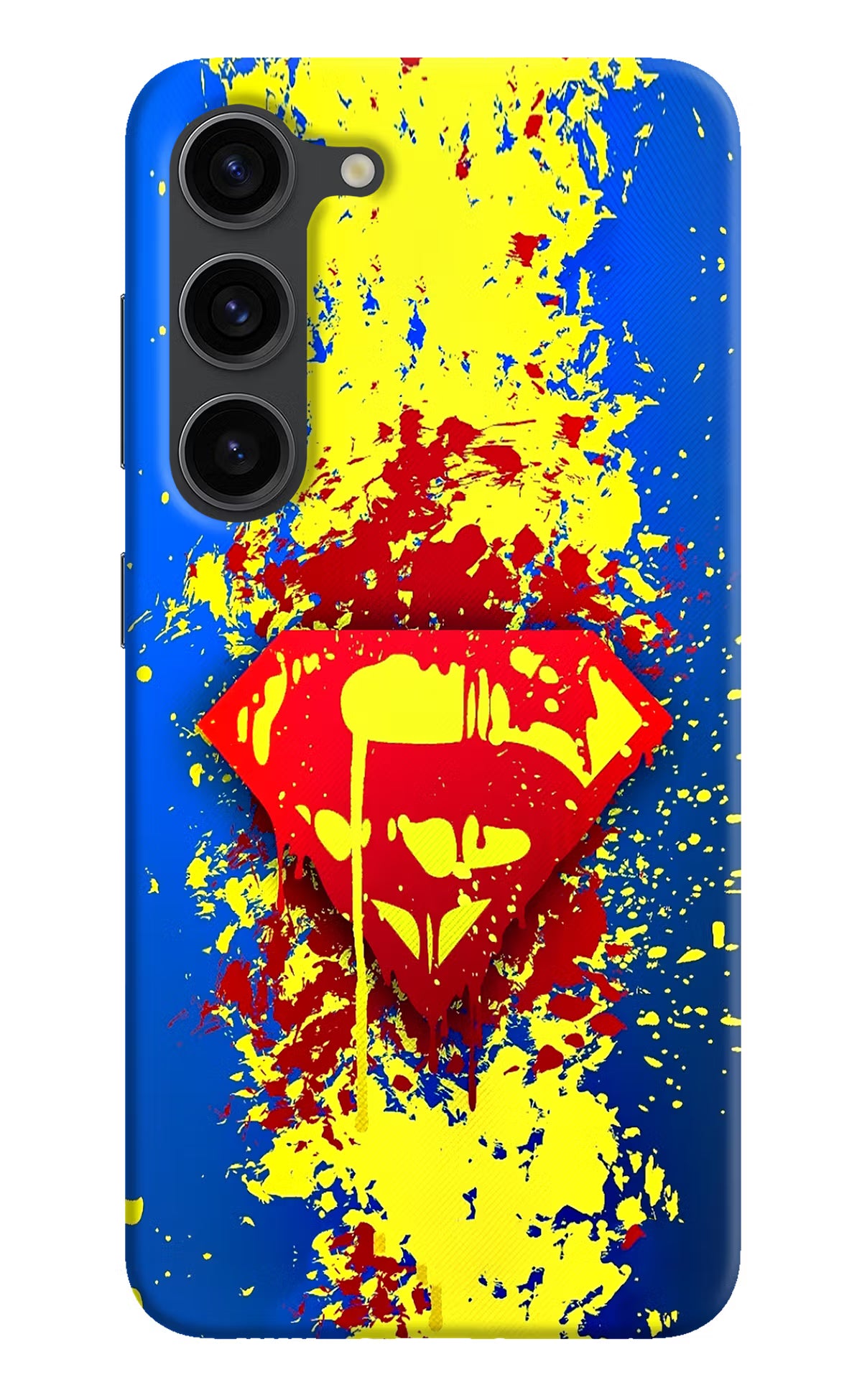 Superman logo Samsung S23 Plus Hard Case Back Cover by Casekaro