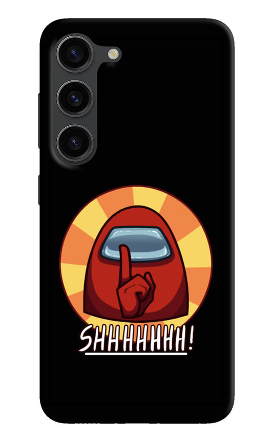 Among Us Shhh! Samsung S23 Plus Hard Case Back Cover by Casekaro