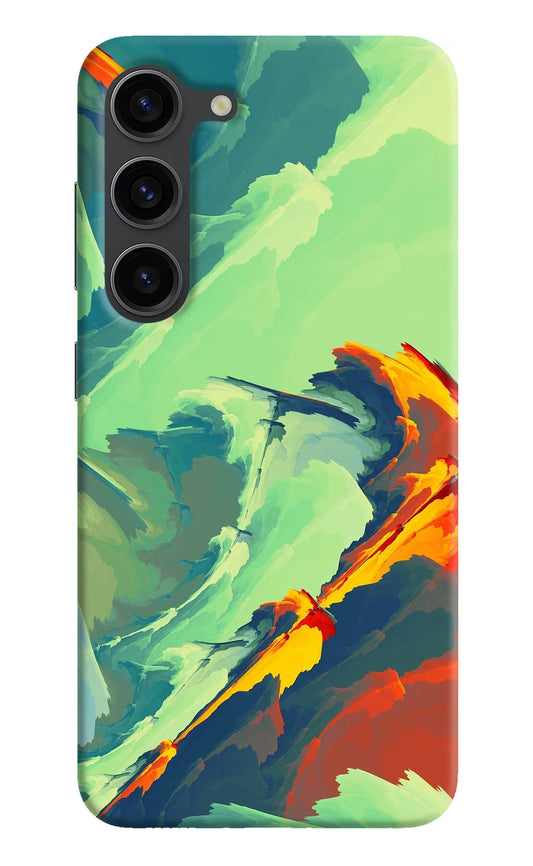 Paint Art Samsung S23 Plus Hard Case Back Cover by Casekaro