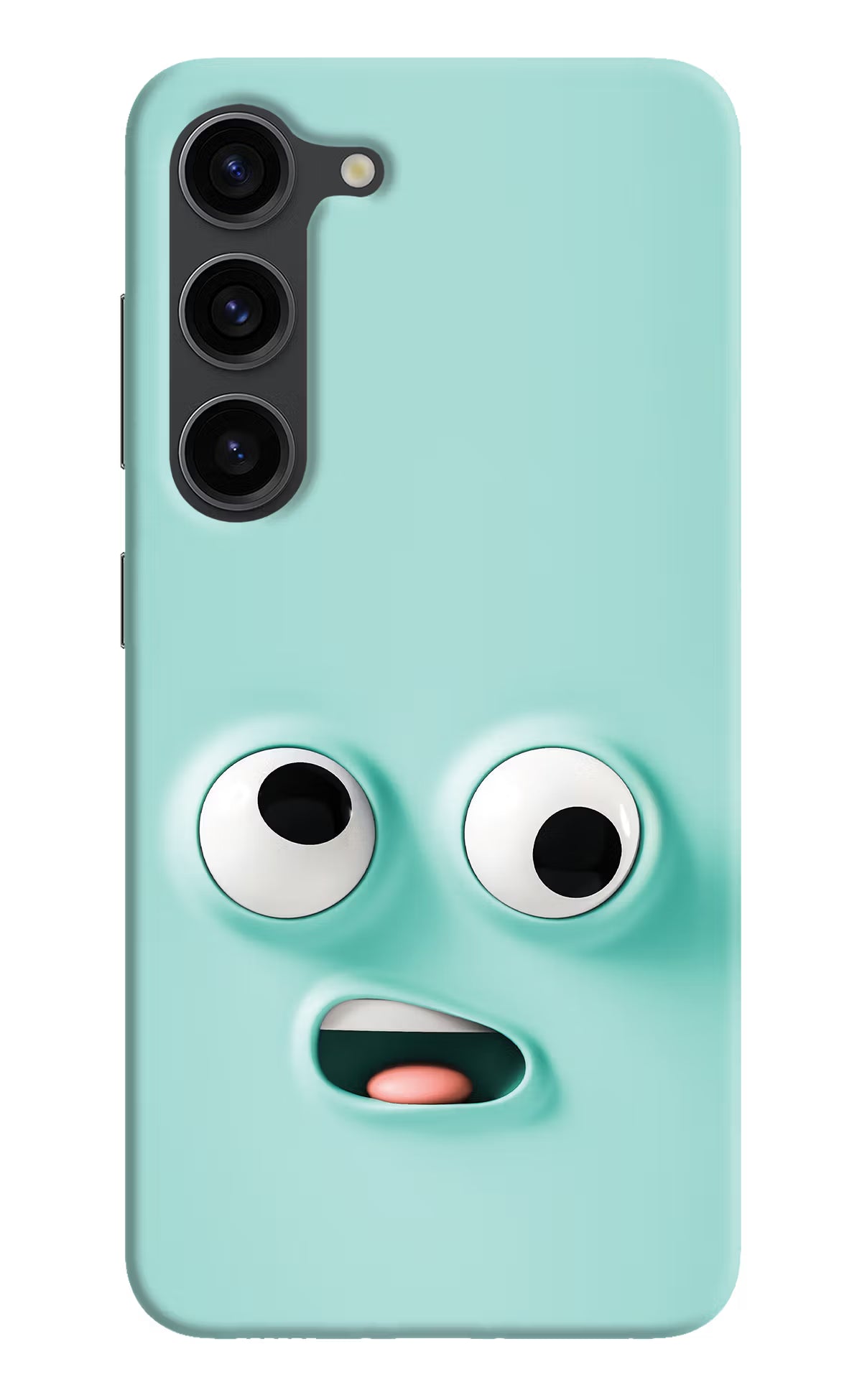 Funny Cartoon Samsung S23 Plus Hard Case Back Cover by Casekaro