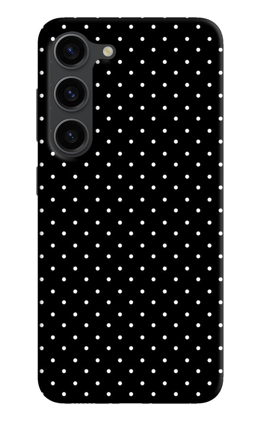 White Dots Samsung S23 Plus Back Cover