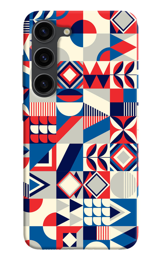 Colorful Pattern Samsung S23 Plus Back Cover