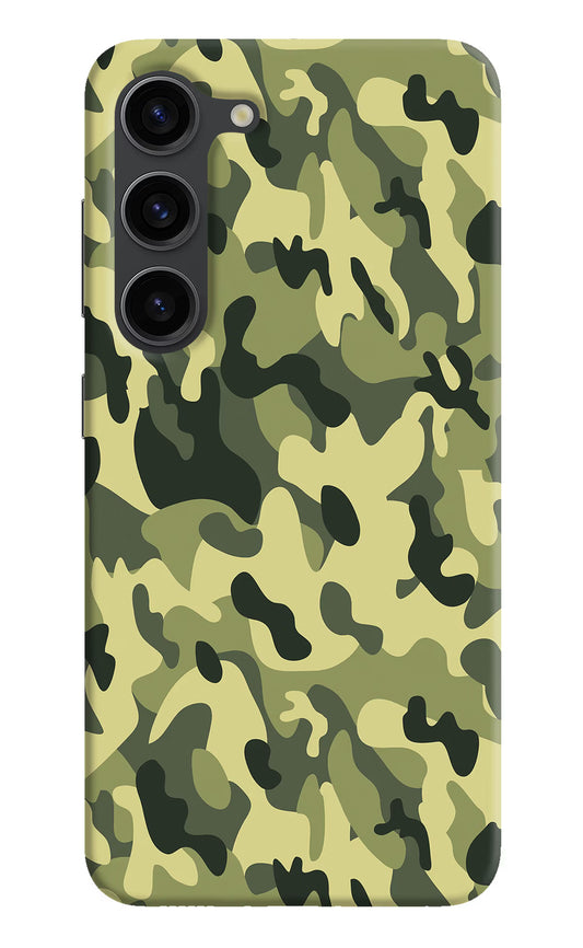 Camouflage Samsung S23 Plus Hard Case Back Cover by Casekaro