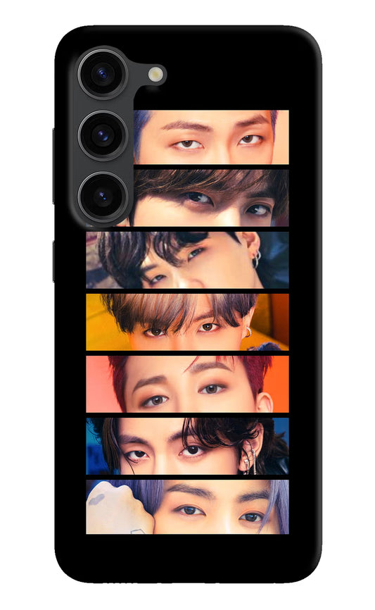 BTS Eyes Samsung S23 Plus Hard Case Back Cover by Casekaro