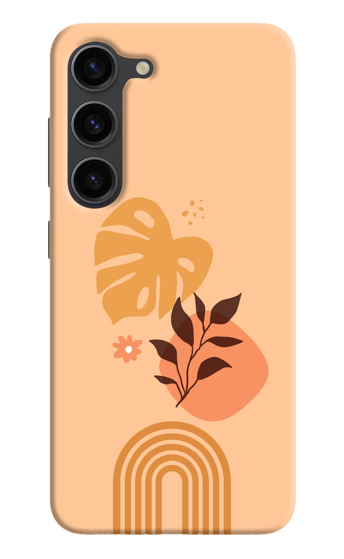 Bohemian Art Samsung S23 Plus Hard Case Back Cover by Casekaro
