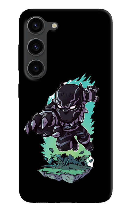 Black Panther Samsung S23 Plus Hard Case Back Cover by Casekaro