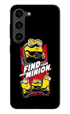Find your inner Minion Samsung S23 Plus Hard Case Back Cover by Casekaro