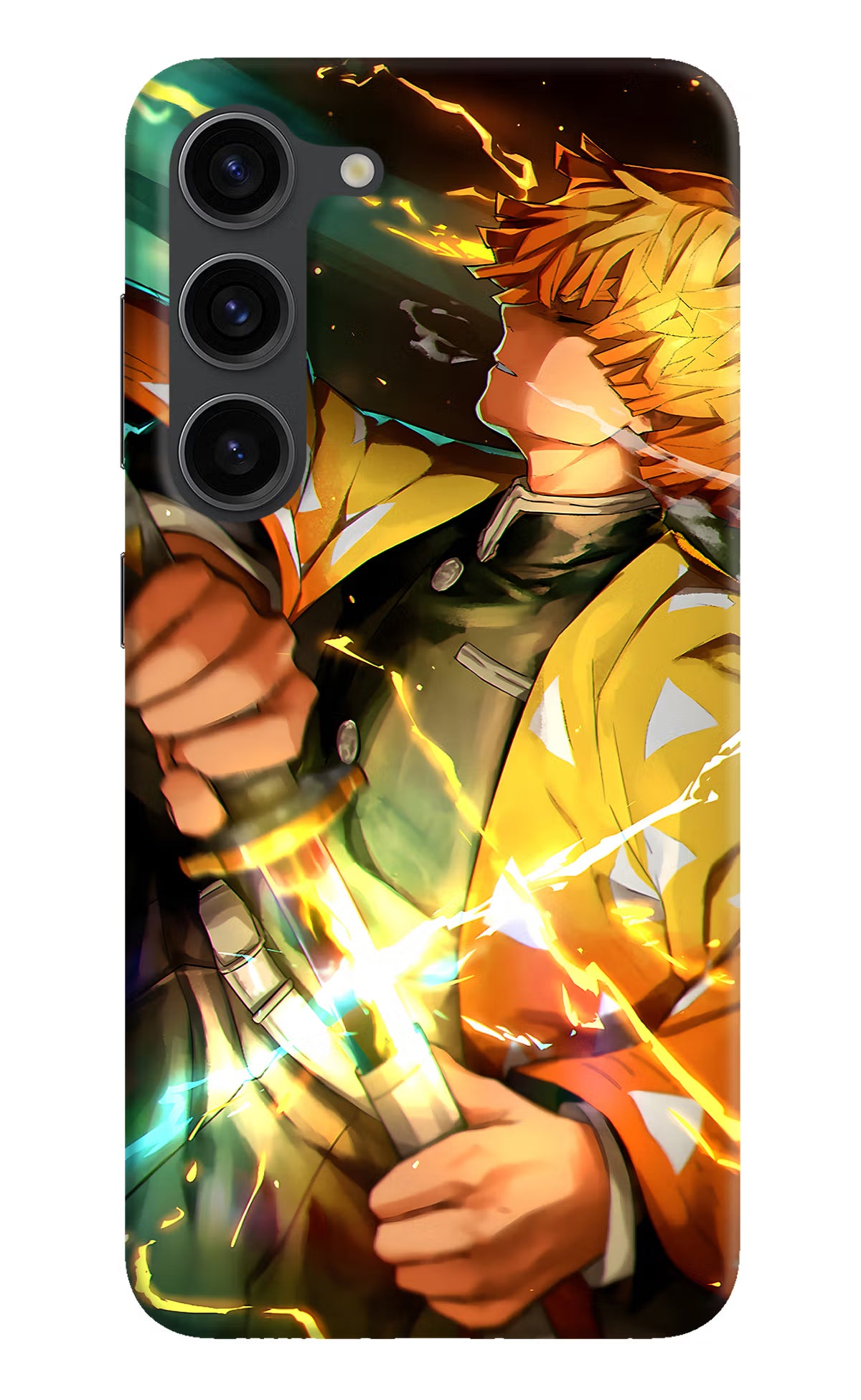 Demon Slayer Samsung S23 Plus Hard Case Back Cover by Casekaro
