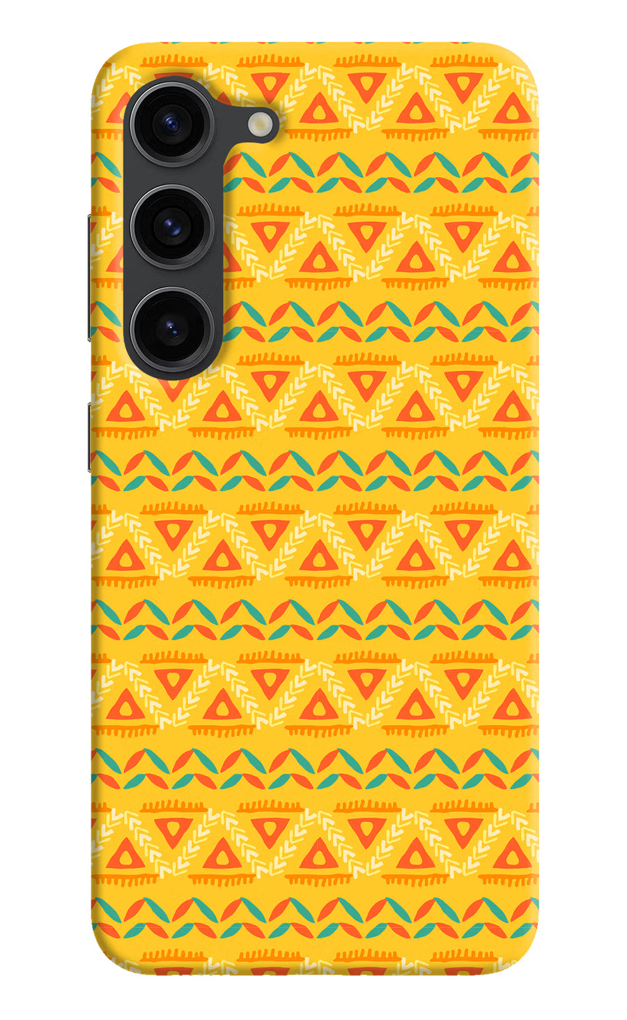 Tribal Pattern Samsung S23 Plus Back Cover, Hard case