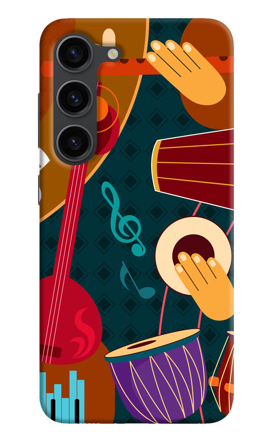 Music Instrument Samsung S23 Plus Hard Case Back Cover by Casekaro