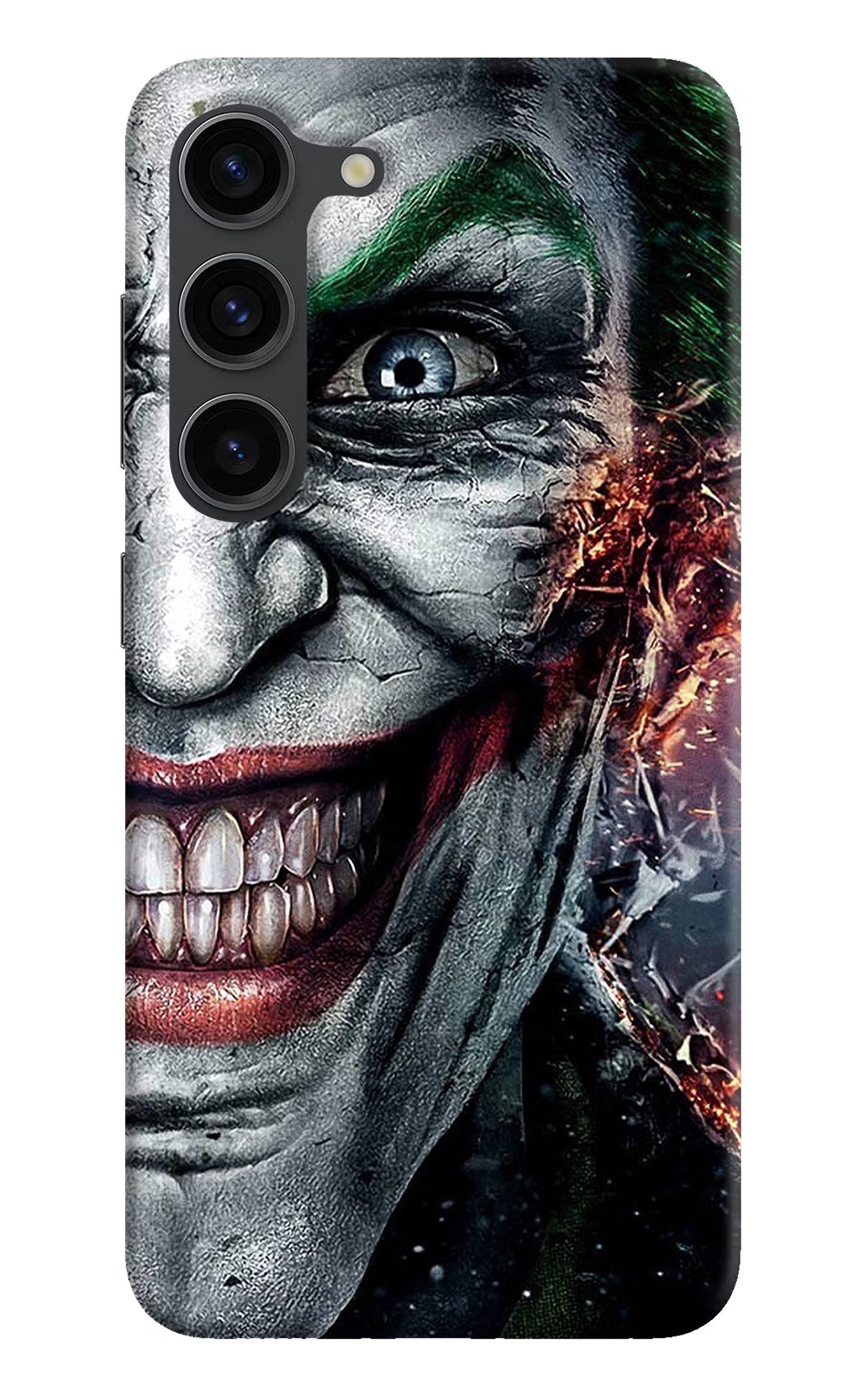 Joker Cam Samsung S23 Plus Hard Case Back Cover by Casekaro