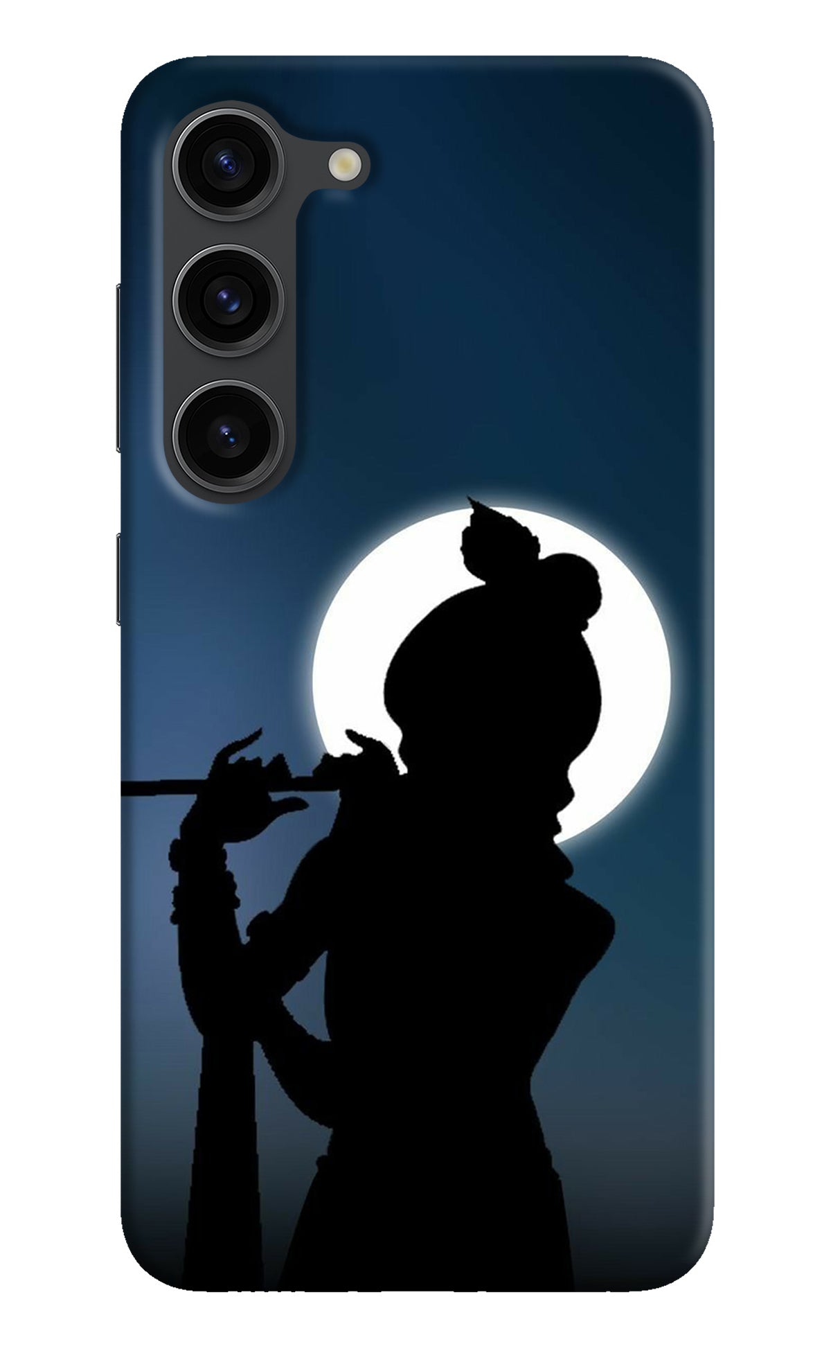 Shri Krishna Silhouette Samsung S23 Plus Back Cover