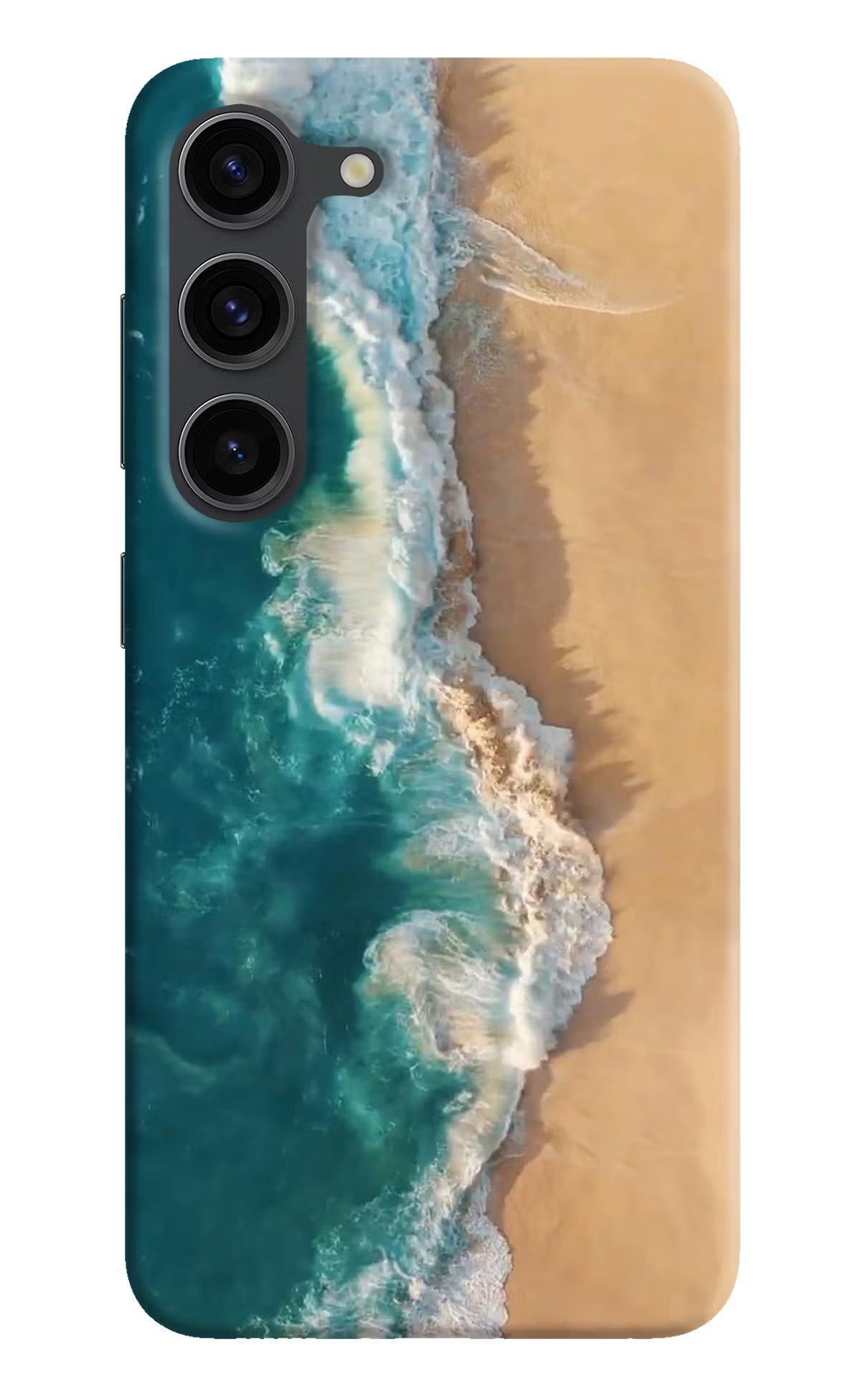 Ocean Beach Samsung S23 Plus Hard Case Back Cover by Casekaro