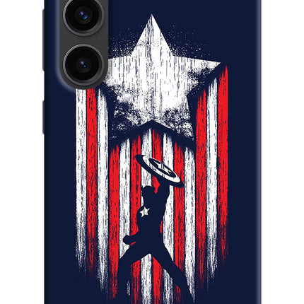 Captain America Marvel Art Samsung S23 Plus Hard Case Back Cover by Casekaro