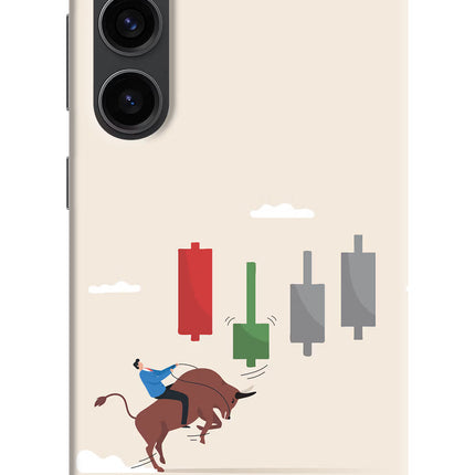 Bull Trading Momentum Samsung S23 Plus Hard Case Back Cover by Casekaro