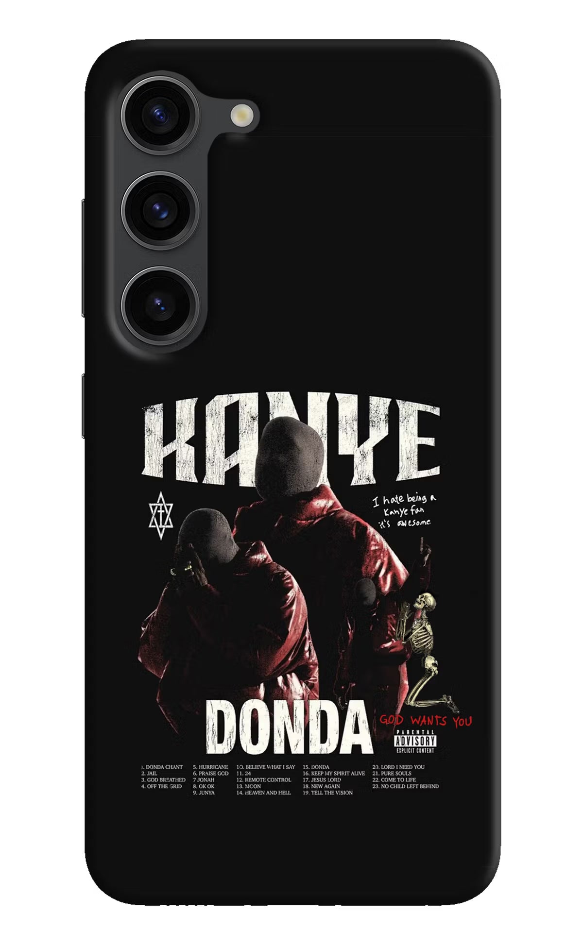 Donda Kanye West Samsung S23 Plus Hard Case Back Cover by Casekaro