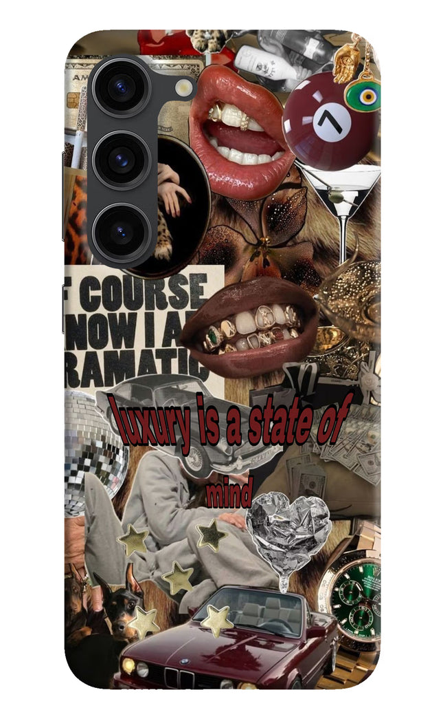 Luxury Samsung S23 Plus Hard Case Back Cover by Casekaro