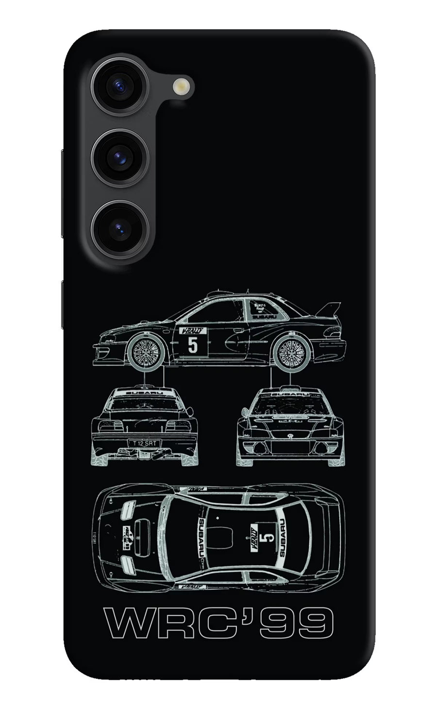 WRC'99 Samsung S23 Plus Back Cover, Hard case