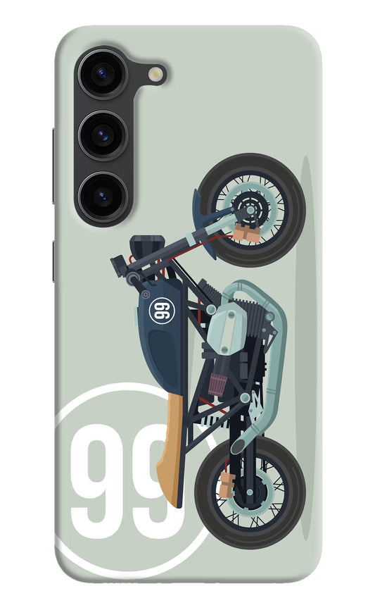 Classic Cafe Racer 99 Samsung S23 Plus Hard Case Back Cover by Casekaro