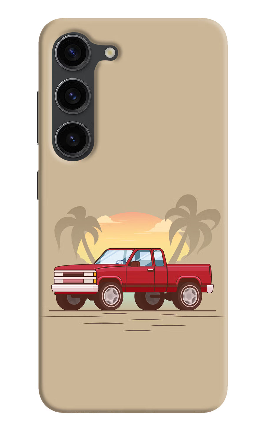 Desert Classic Drive Samsung S23 Plus Back Cover, Hard case
