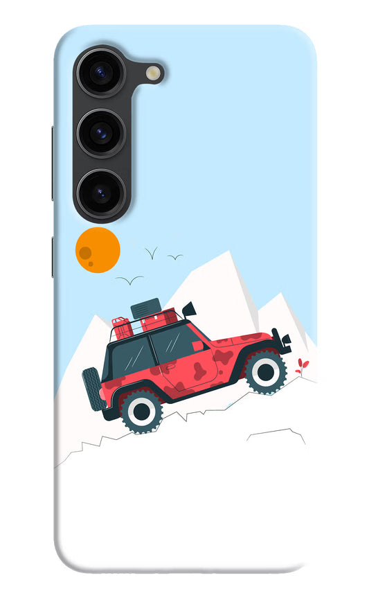 Mountain Trail Beast Samsung S23 Plus Hard Case Back Cover by Casekaro