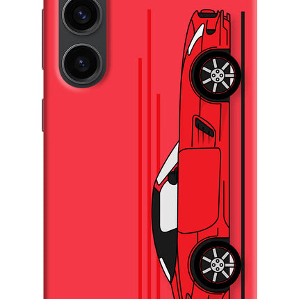 Red Velocity Samsung S23 Plus Hard Case Back Cover by Casekaro